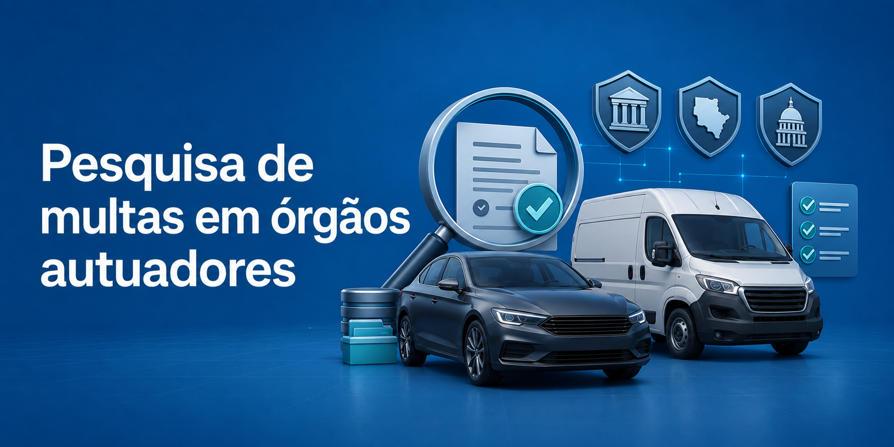 Pesquisa de multas em órgãos autuadores